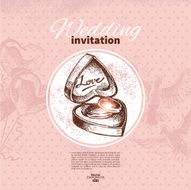 wedding invitation N151