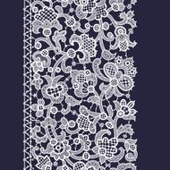 White Lace Seamless Pattern N9