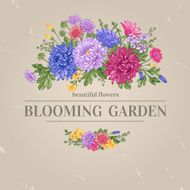 Card with Flowers N14