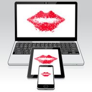 Cyber kisses