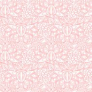 Ornate flower pattern