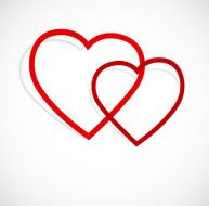 Background with hearts N38