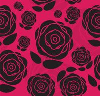 Floral Seamless Pattern Background for Wedding and Birthday Vec N25