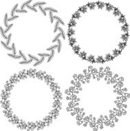 Floral wreaths N16