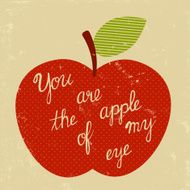retro apple of my eye