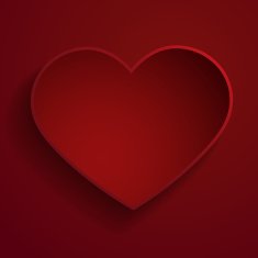 red heart valentine's day background N3