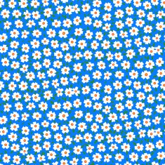 Ditsy floral pattern with forget-me-not flowers