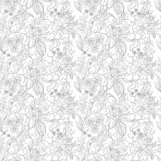 floral seamless pattern N667