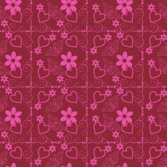 floral background seamless pattern wallpaper N60