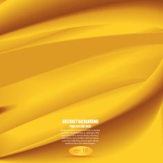 Golden satin silk waves N2