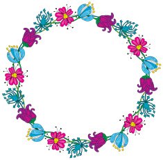 Floral wreath N31