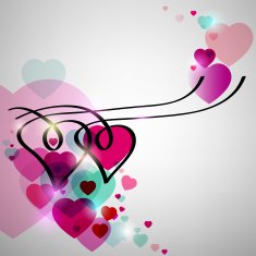 Valentine's Day Abstract Background N11