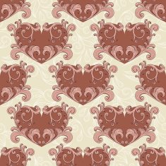 vector valentine's seamless romantic background