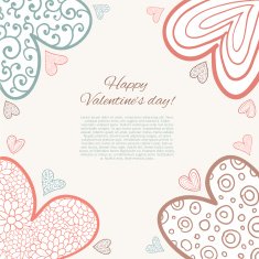 Happy Valentines Day card N122