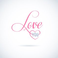 Valentine's Day vector poster N137