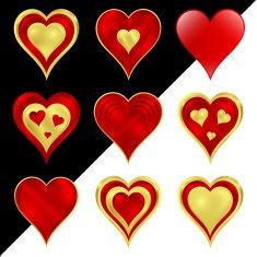 Heart Icons Set N6
