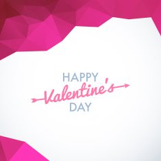 Valentine's Day vector poster N139