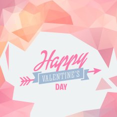 Valentine's Day vector poster N141
