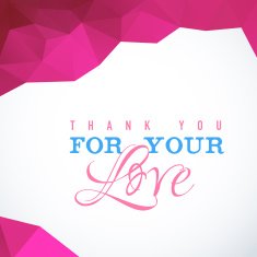 Valentine's Day vector poster N144
