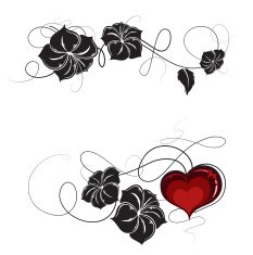 hearts and flowers N7