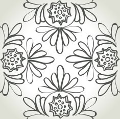 vector vintage frame N14