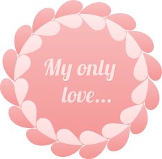 Pink realistic paper hearts circle vector frame