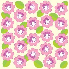 Cute flower pattern N2