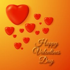 Valentine's Day Card Design concept N5