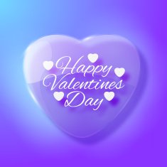 Valentine's Day Card Design concept N17