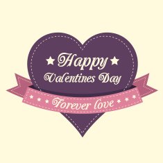 Vintage Valentines card N3