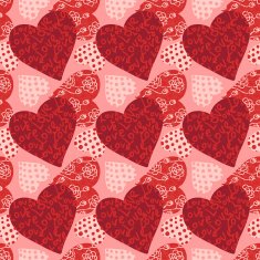 Seamless Valentine's day background N10