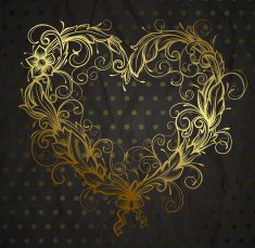 heart drawn ornamental N2
