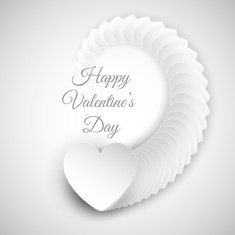 Abstract heart background for Valentine's Day