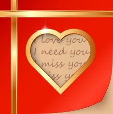 Valentine's day card N328