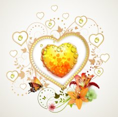 Valentine's day card N329