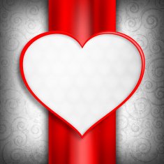 Happy Valentine's Day - card template N3