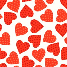 Seamless Valentine's day background N12