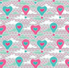 Romantic seamless pattern Valentine background N9