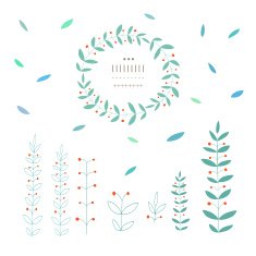 Floral decor N60