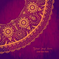 Vintage invitation card on grunge background N9