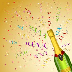Champagne Bottle N8