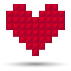 Pixel Heart N12