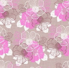 Seamless pattern with peony N5