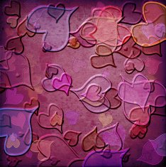 grunge love pattern background N25