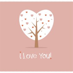 Valentine love tree