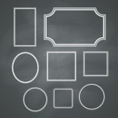 Chalkboard frames N2