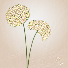 Retro floral background N13