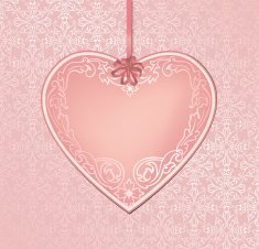 Greeting card in vintage style