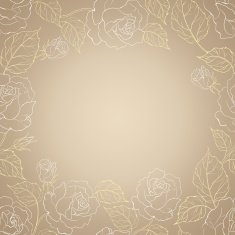 Sepia romantic frame N2
