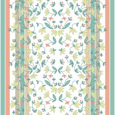 Vintage flowers background N27